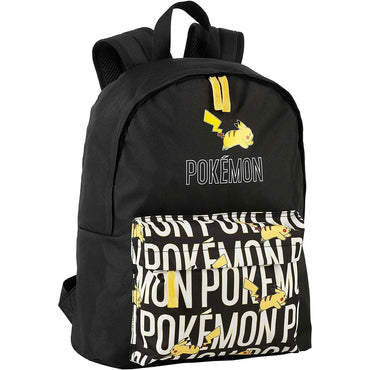 School Bag Pokémon Pikachu Black (41 x 31 x 13,5 cm)-0